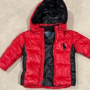 Polo by Ralph Lauren Black and Red Jacket